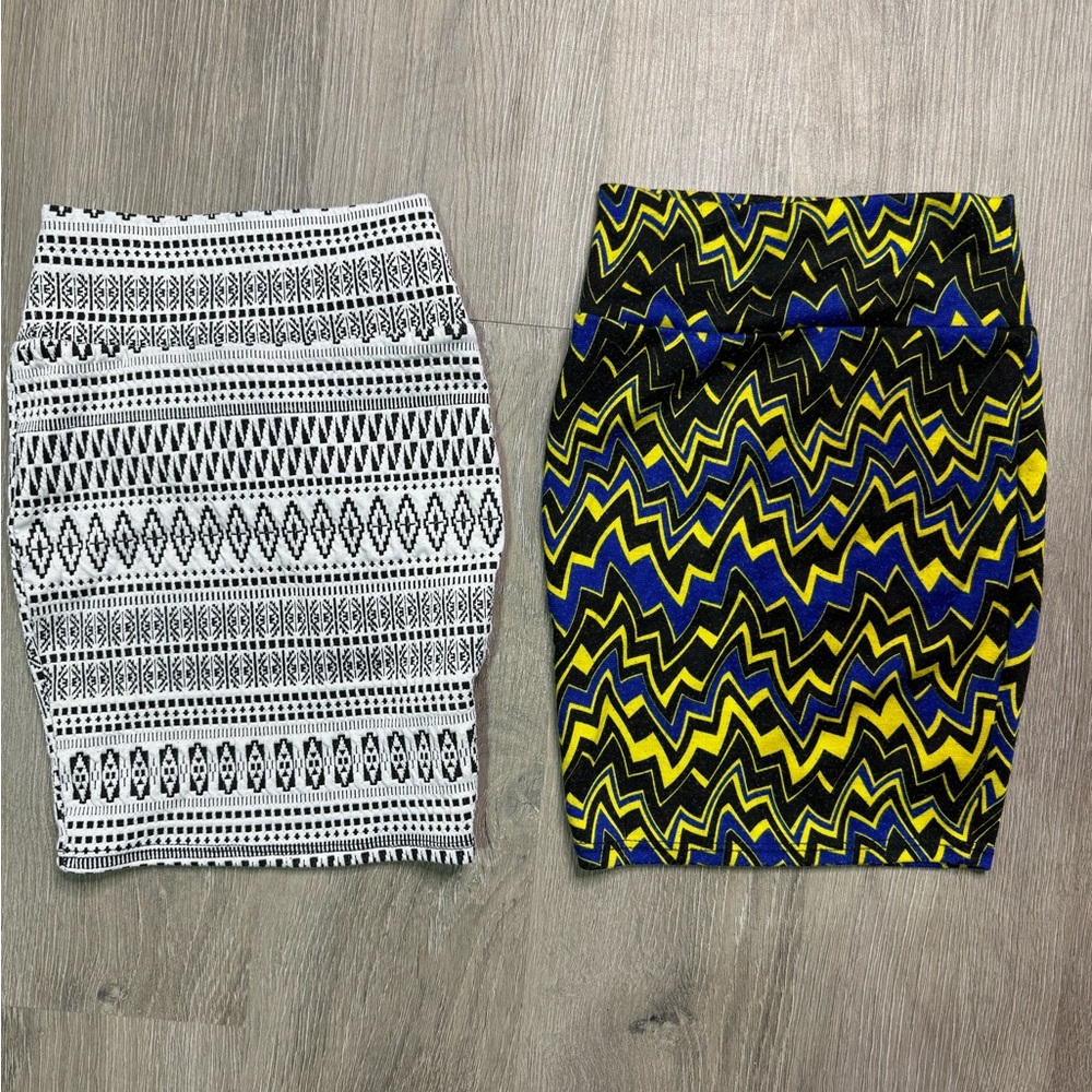 LuLaRoe Vintage Kids Cassie Lot Size 4 Pencil Skirt Skirts